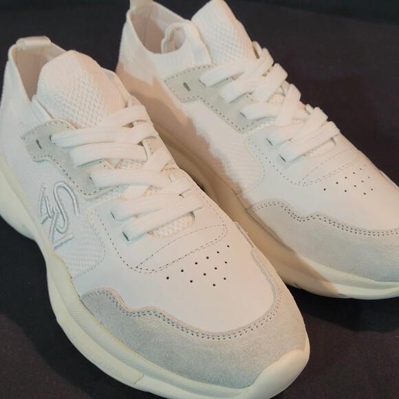 NIB Stuart Weitzman 505 Mesh Laceup Sneaker Womens Size 8 - Picture 10 of 11